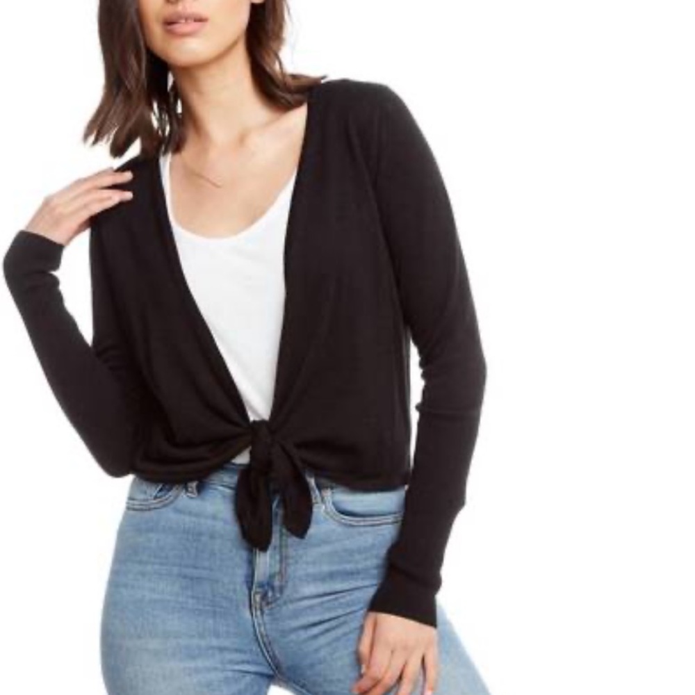 Chaser Front-Tie Lightweight Cardigan